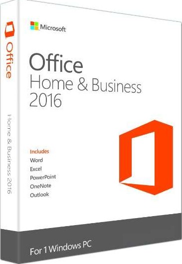 microsoft office 2016 home and business (x32/x64) ru box (коробочная версия)